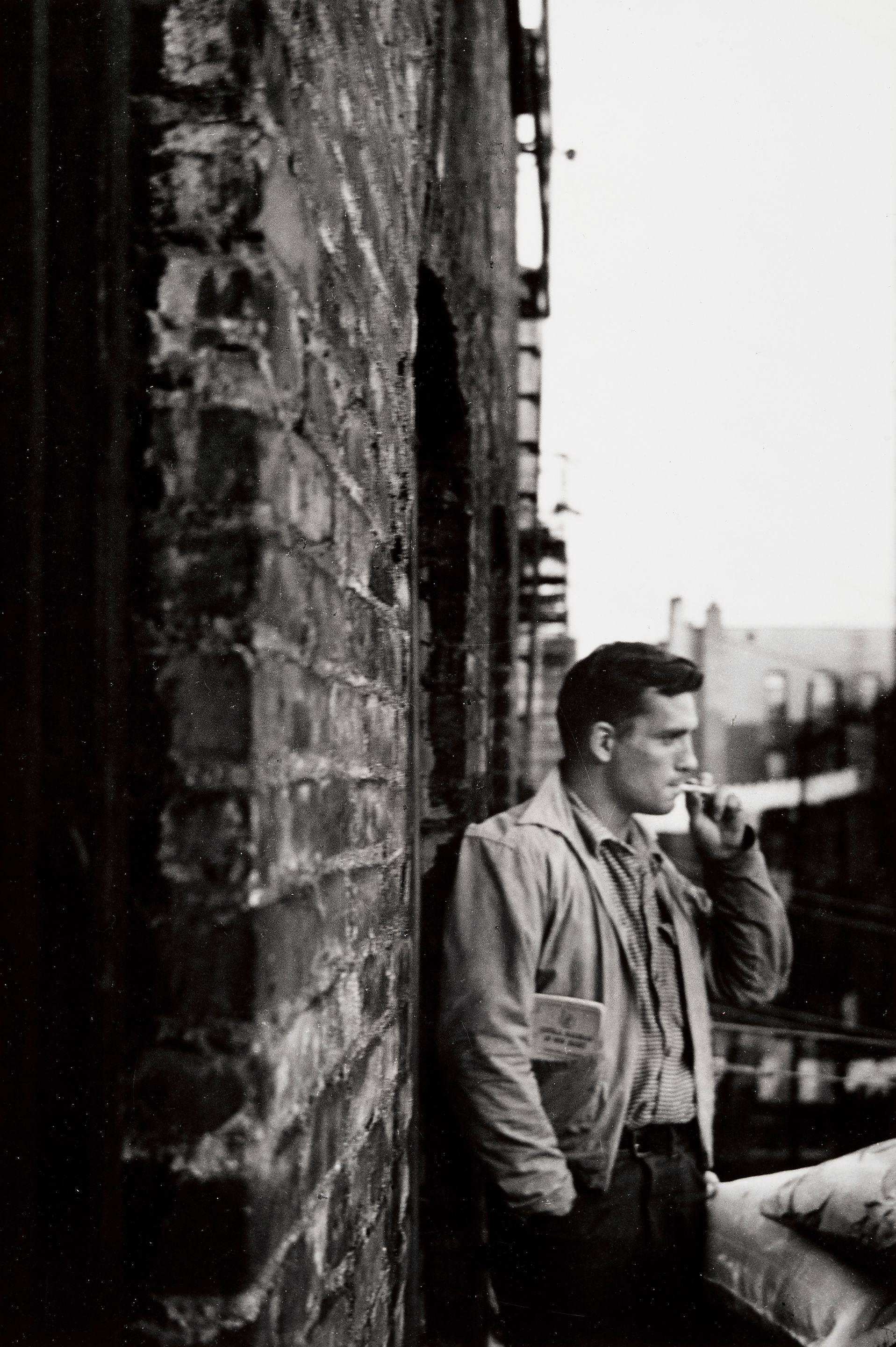 Allen Ginsberg - Jack Kerouac on Fire Escape