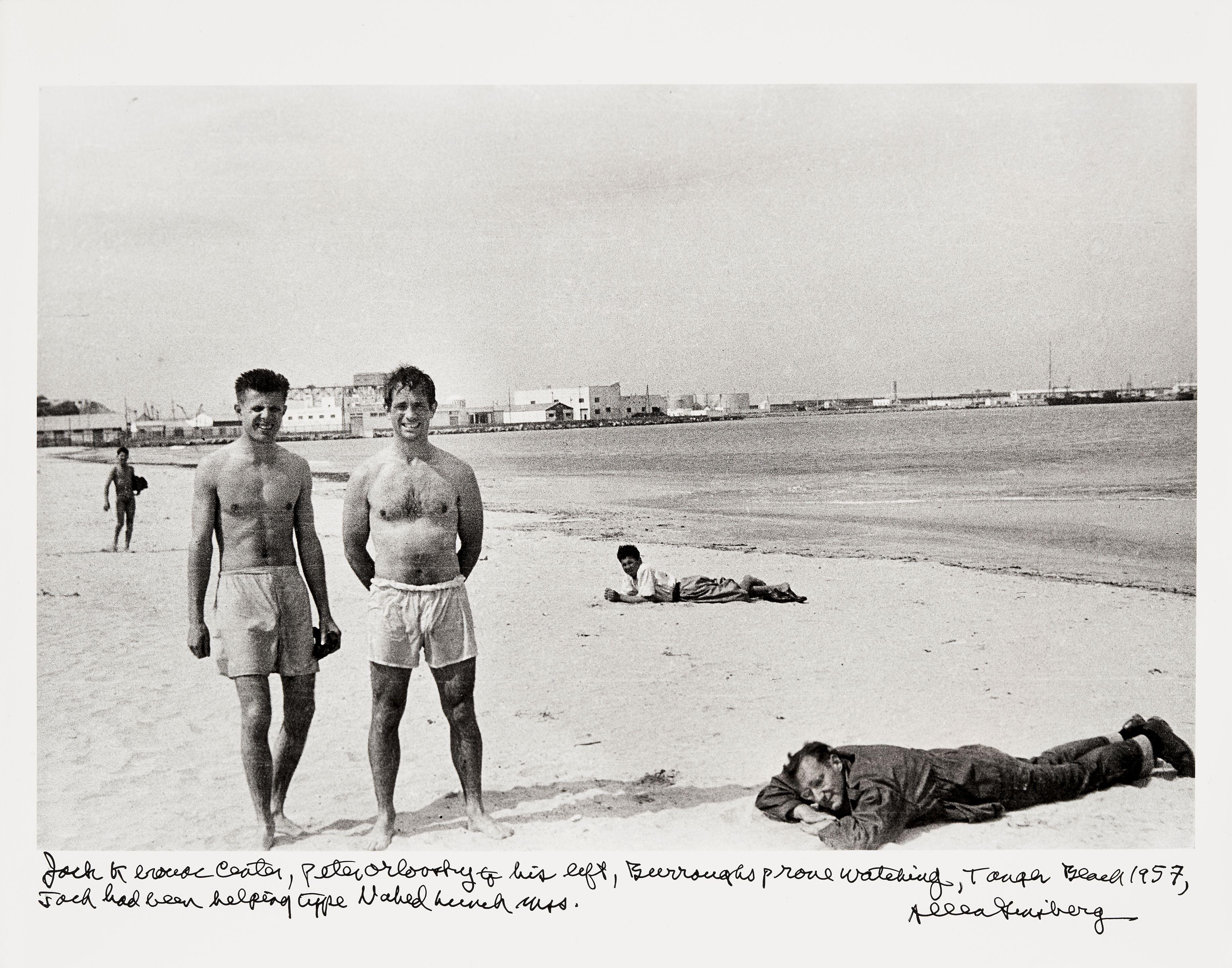 Allen Ginsberg - Kerouac, Orlovsky and Burroughs, Tanger Beach