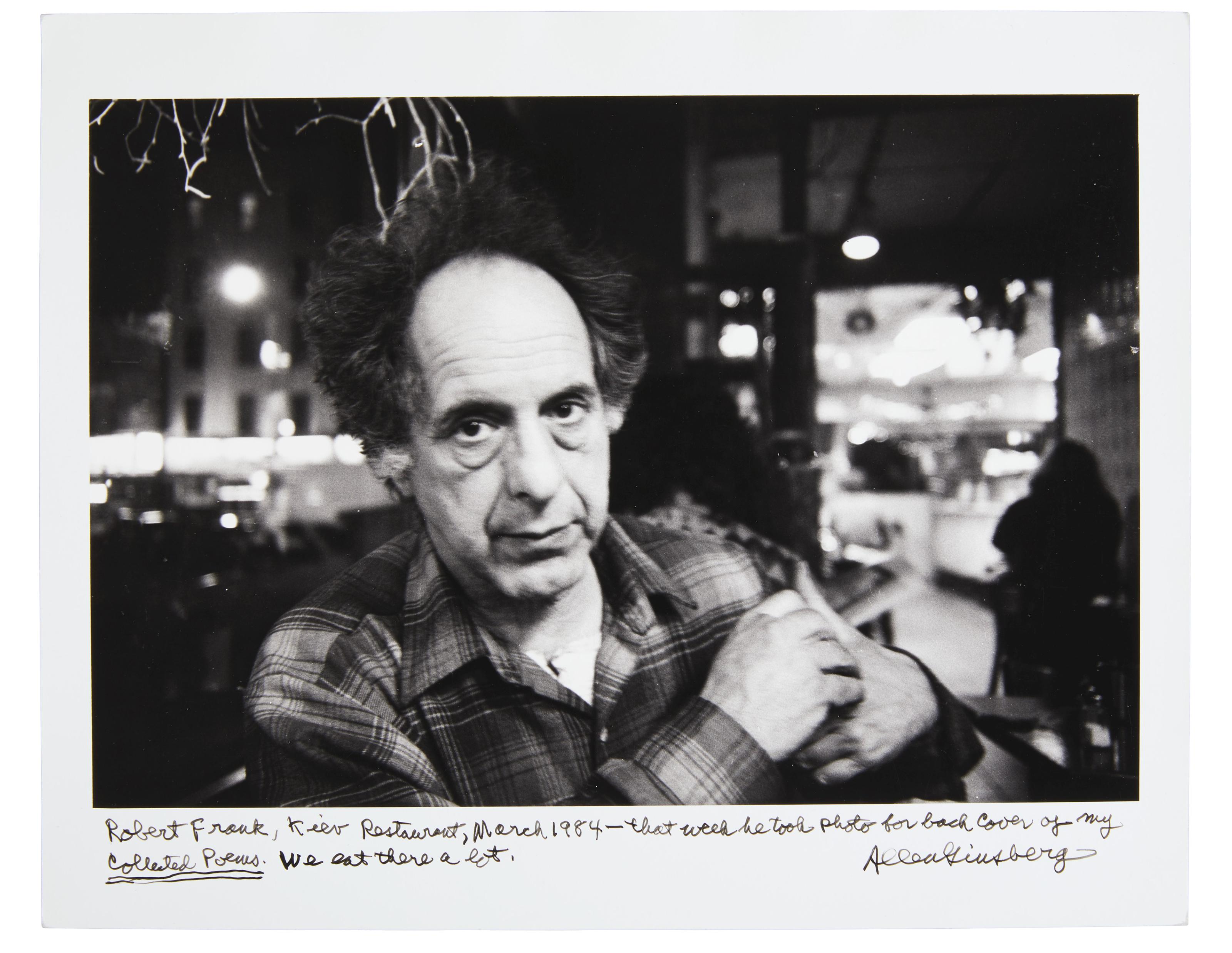 Allen Ginsberg - Robert Frank, 1984