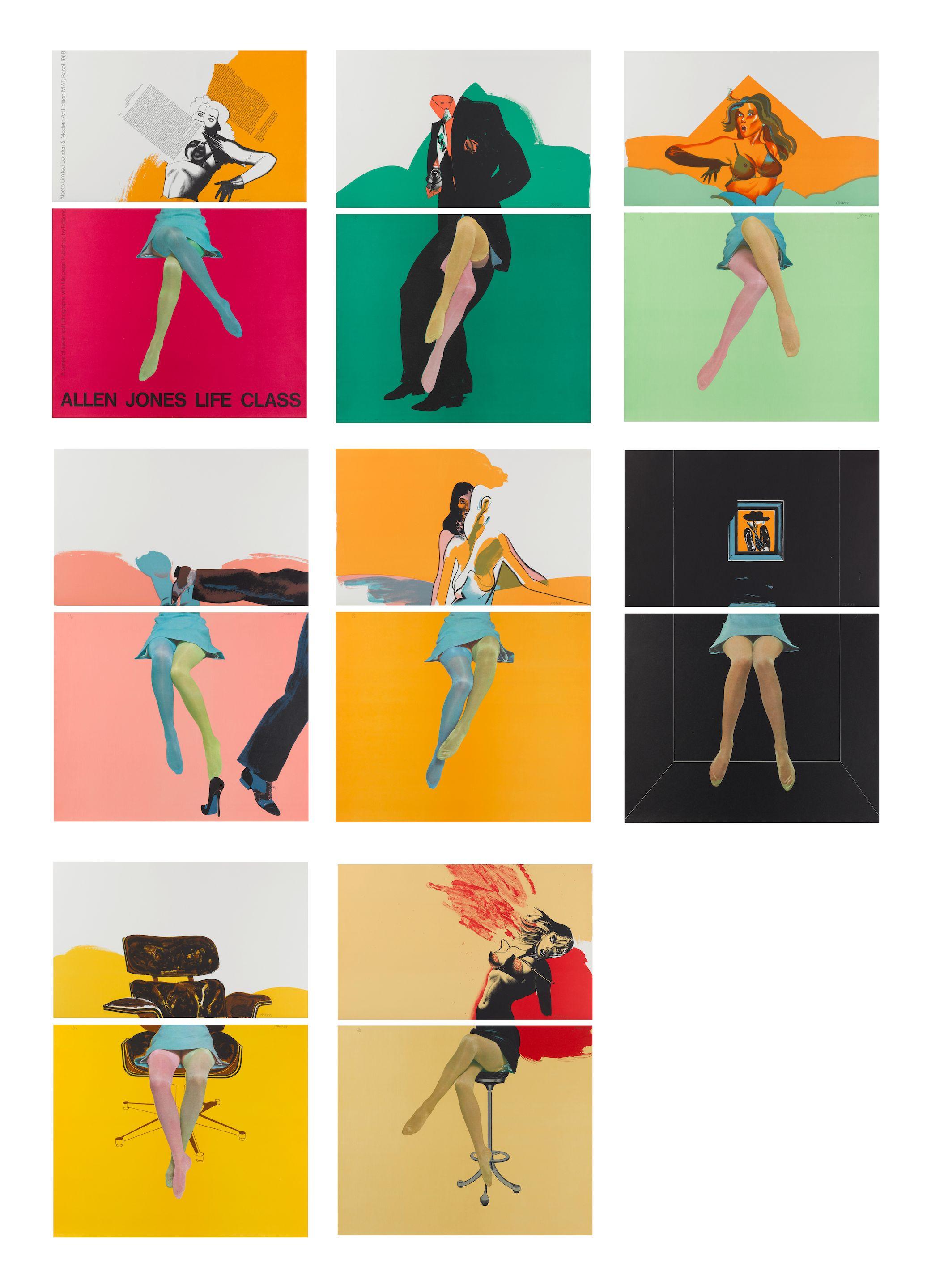 Allen Jones R.A. - Life Class, 1968