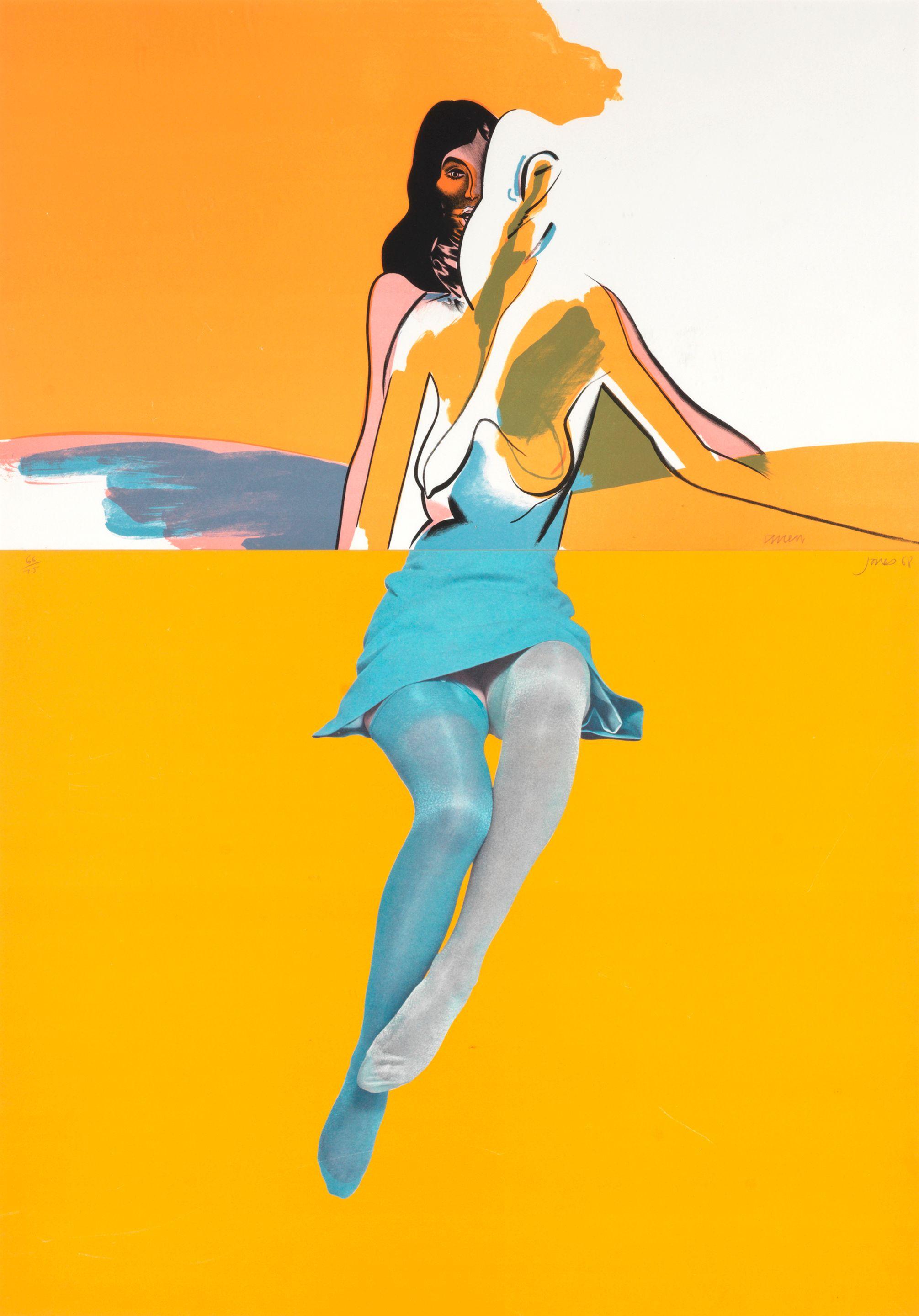 Allen Jones R.A. - One plate, from Life Class