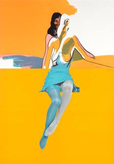 Allen Jones R.A. - One plate, from Life Class