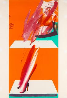 Allen Jones R.A. - Plate c, from \'Magician Suite\', 1976