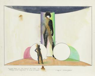 Allen Jones, R.A. - Projected Finale for \'The Empress\'s New Clothes, Oh Calcutta\'