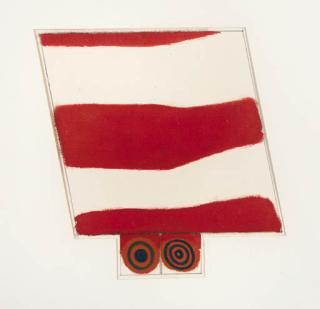 Allen Jones, R.A. - Red And White, Bus