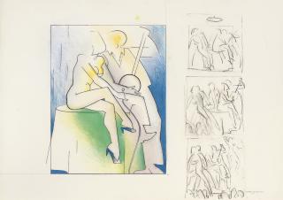 Allen Jones, R.A. - Study for Harmony