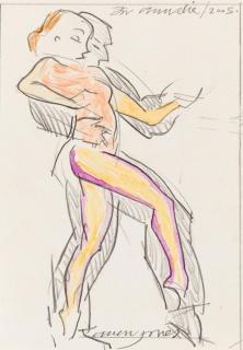 Allen Jones - Ohne Titel (Tanzendes Paar).