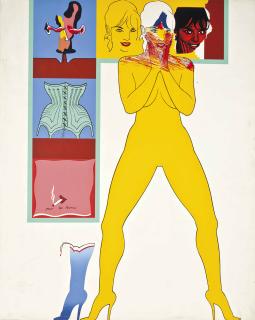 Allen Jones - Pour les Lèvres, from 11 Pop Artists, Volume II