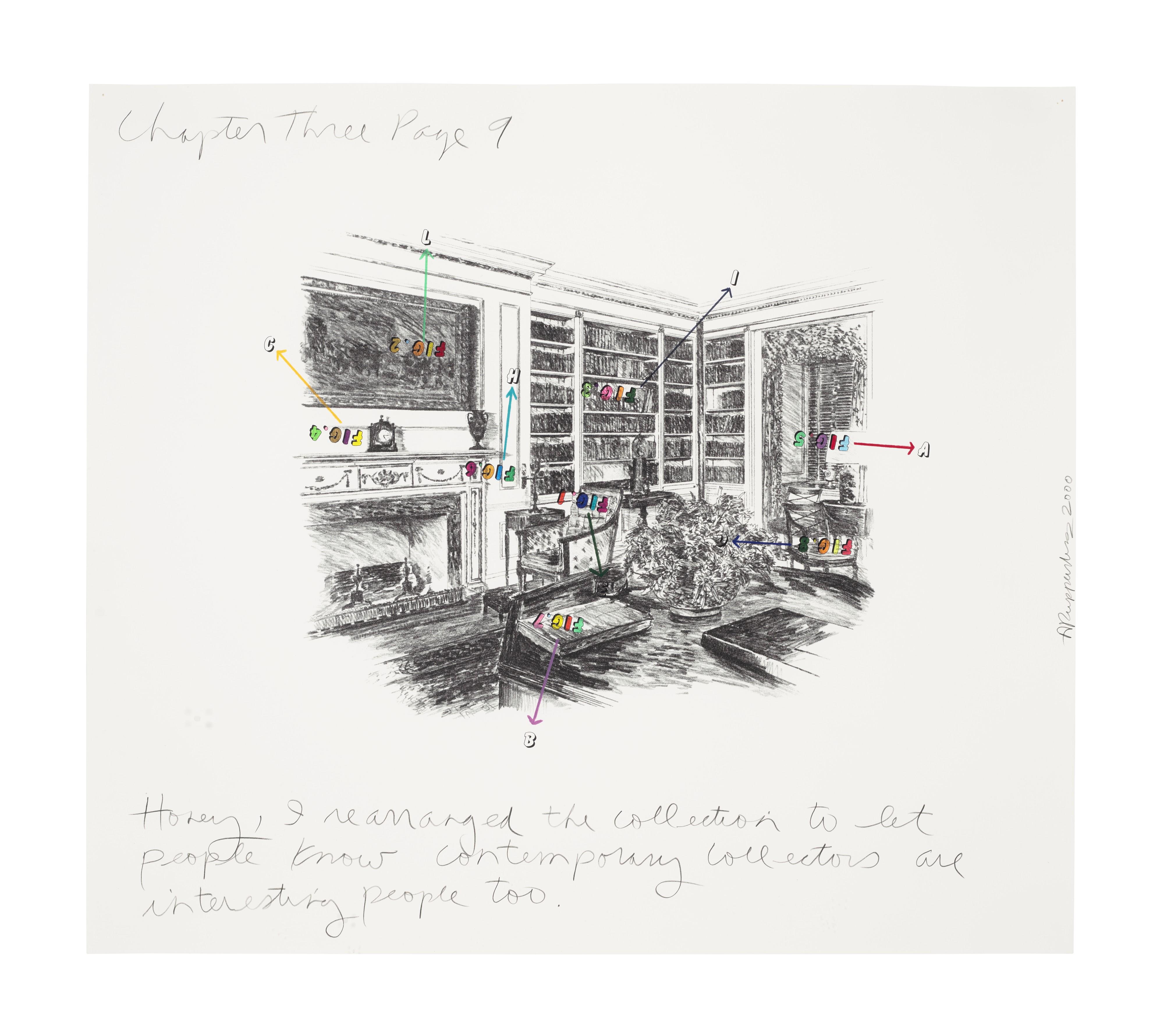 Allen Ruppersberg - Honey, I rearranged the collection to let people know contemporary collectors are interesting people too