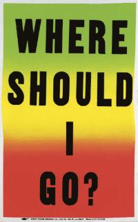 Allen Ruppersberg - [Where Should I Go?] (plates)