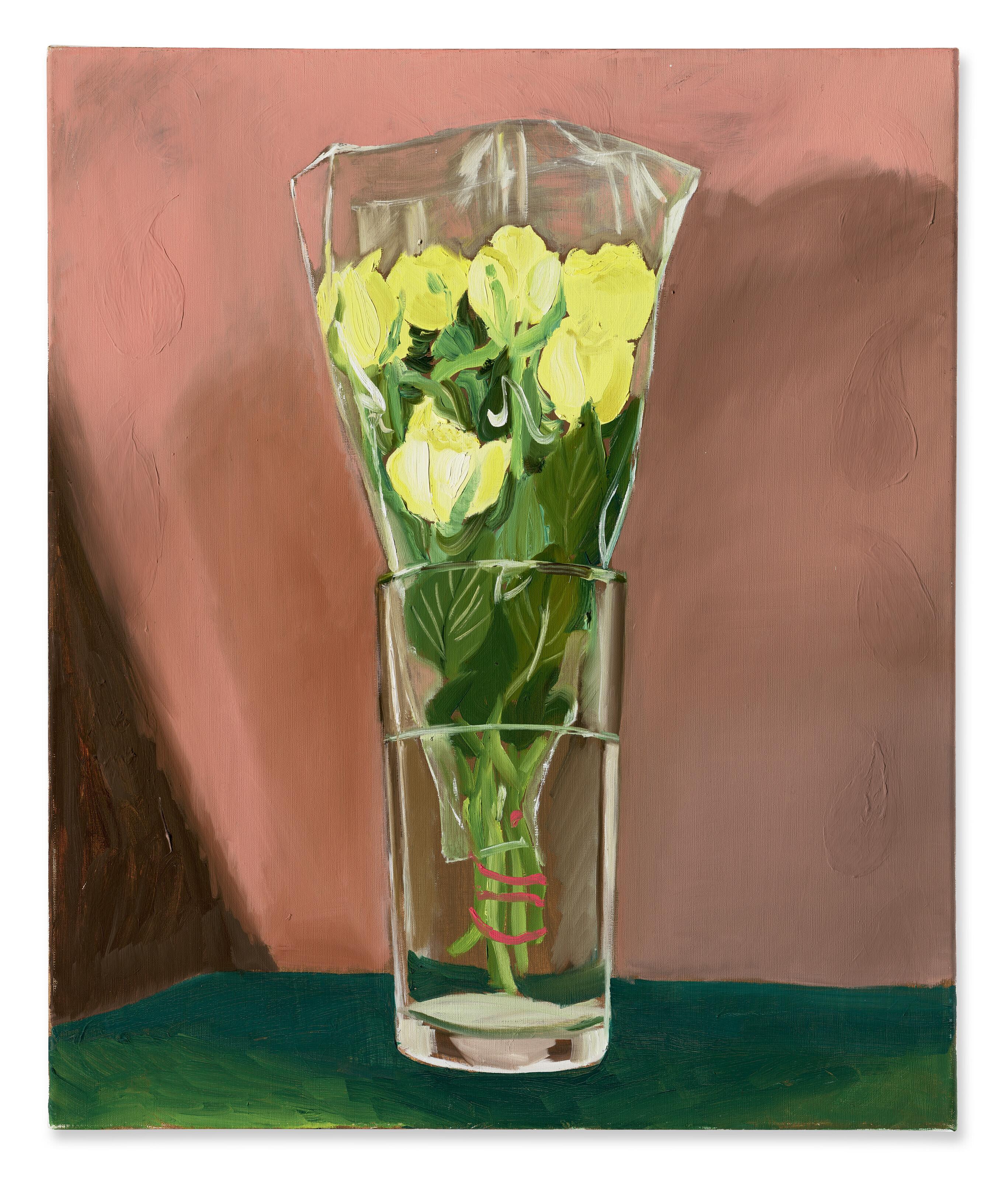 Allison Katz - Cellophane Bouquet IV