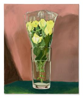 Allison Katz - Cellophane Bouquet IV