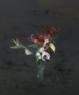 Allison Schulnik - Flowers for Red-Horned Visitors