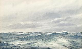 Alma Claude Burlton Cull - Rolling waves