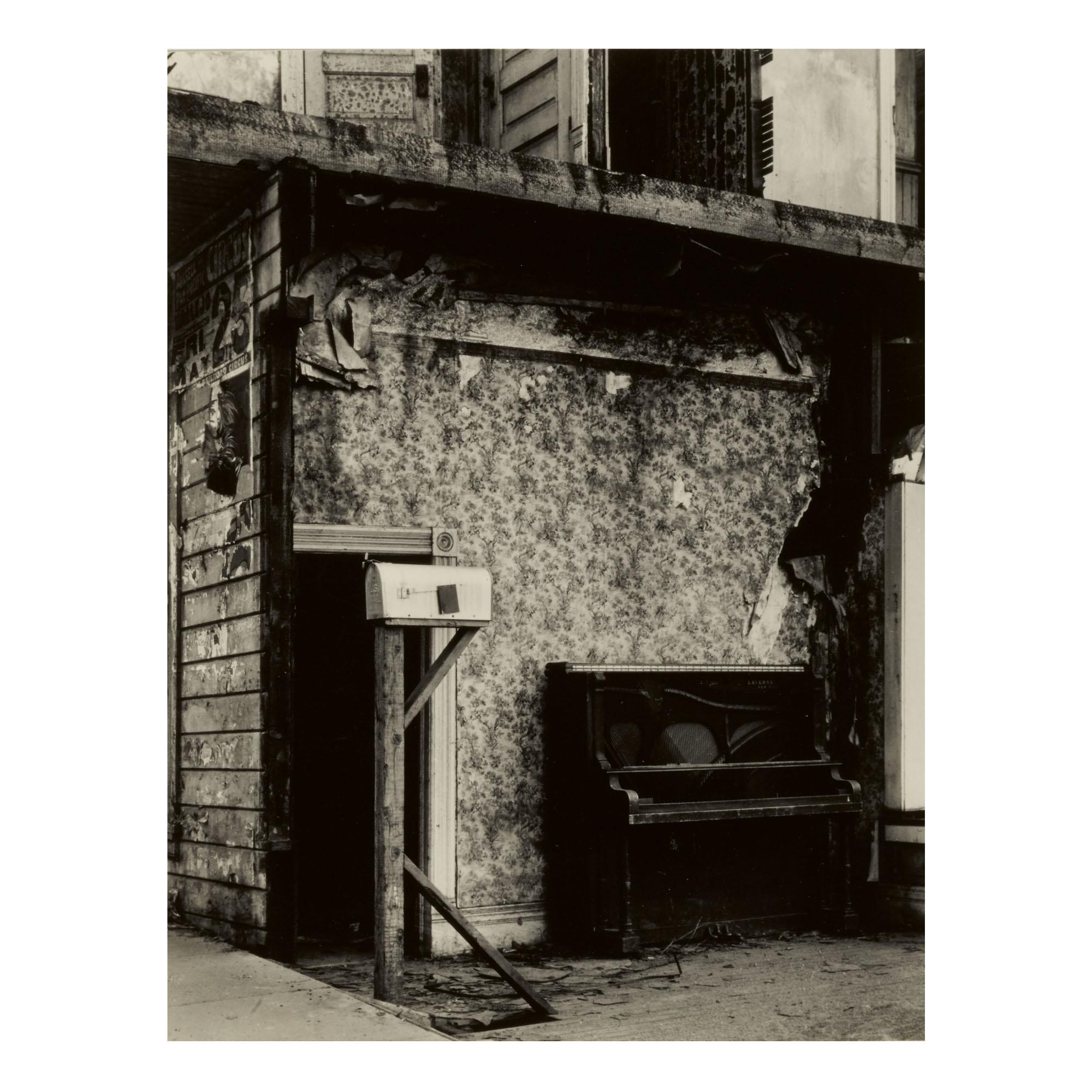 Alma Lavenson - \'Burnt-Out House\'