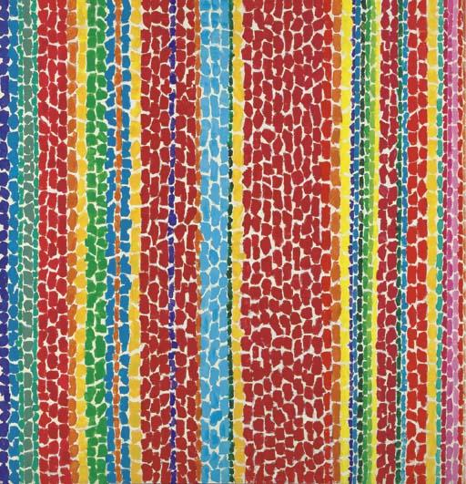 Alma Thomas - Red Violet Nursery Viewed From Above