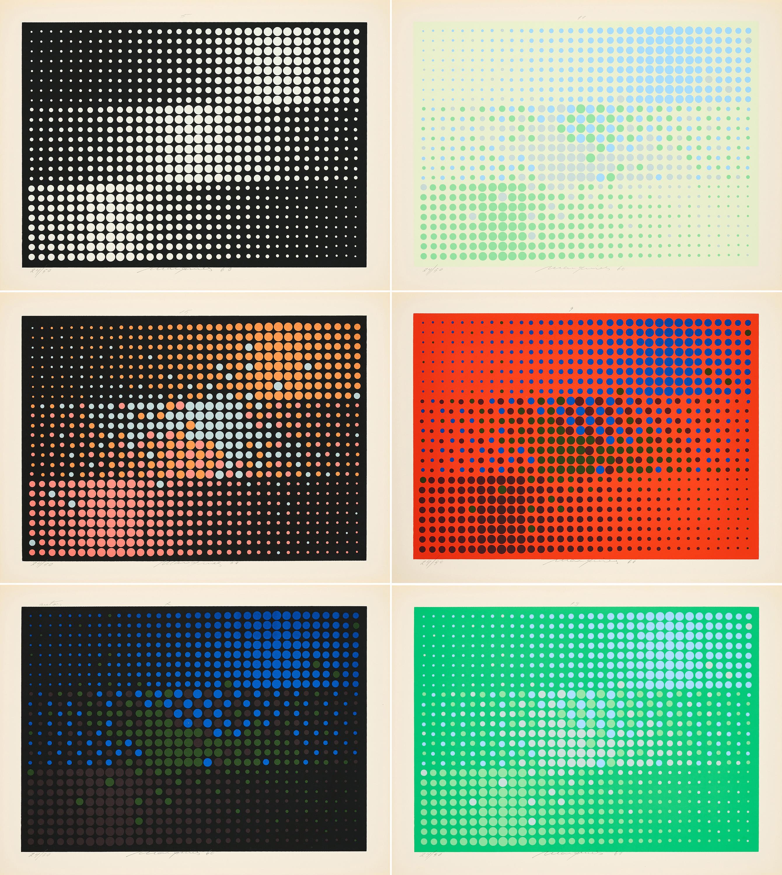 Almir da Silva Mavignier - 48 Serigraphien.