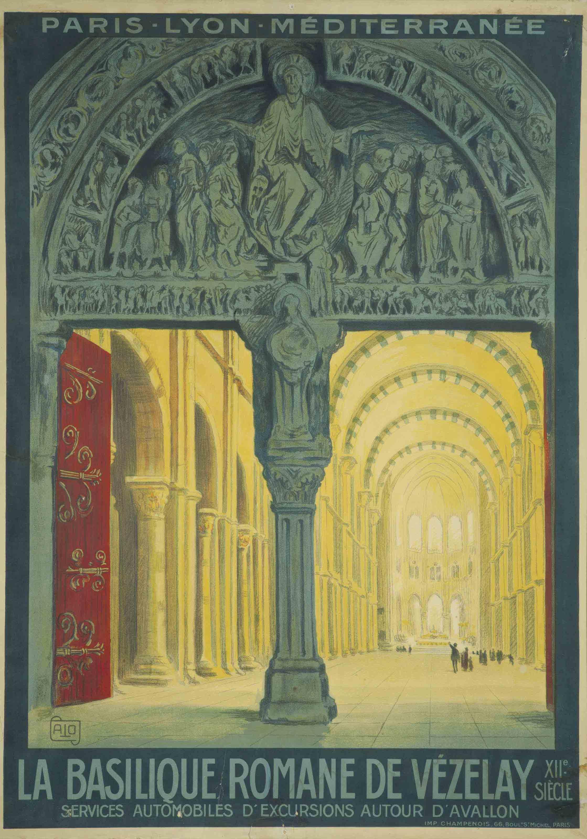 Alo - La Basilique romane de Vézelay