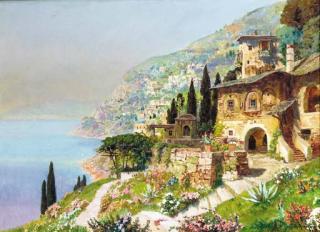 Alois Arnegger - A Villa On The Amalfi Coast