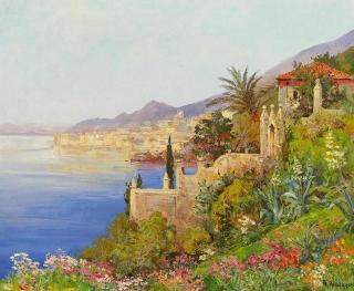 Alois Arnegger - An der italienischen Küste
