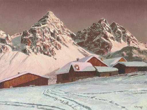 Alois Arnegger - Chalets In The Tyrol