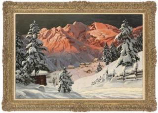 Alois Arnegger - Sunset Over The Alps