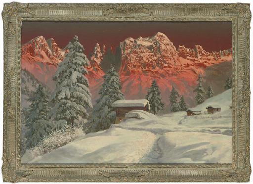 Alois Arnegger - The end of a good day\'s skiing