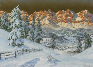 Alois Arnegger - View Of Kitzbühel