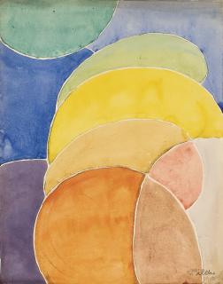 Alois Bílek - Czech Happiness - The Feeling Increasing And Softening In Bright Blue  (Štěstí - Pocit Vzrůstající A Zjemňující Se A Do Světlé Modré)