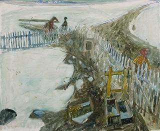 Alois Carigiet - Schneefeld, 1945