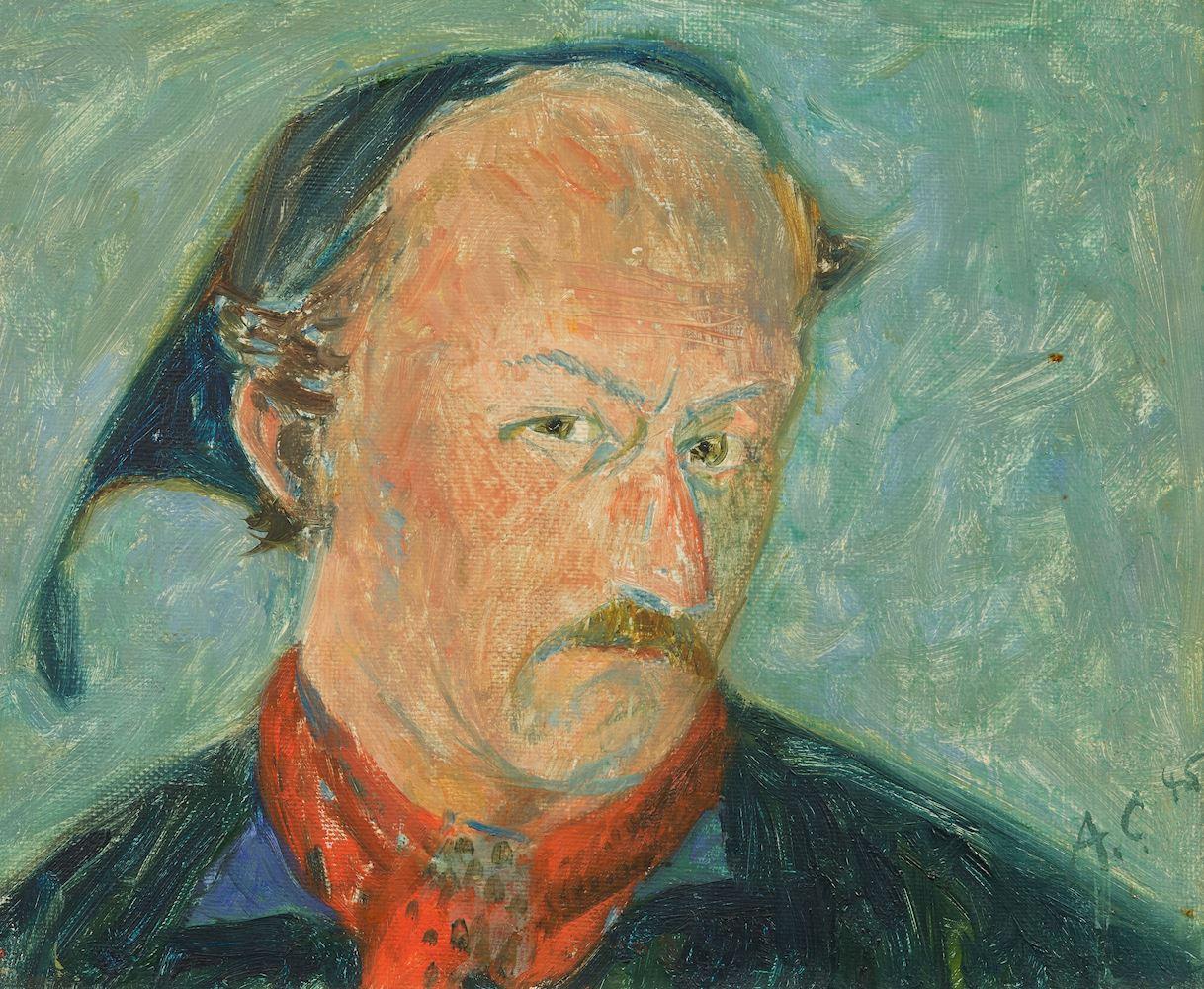 Alois Carigiet - Selbstbildnis. 1945.