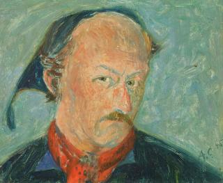 Alois Carigiet - Selbstbildnis. 1945.