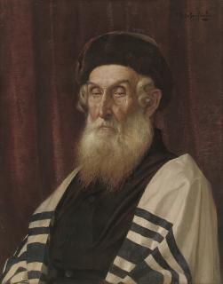 Alois Heinrich Priechenfried - A Rabbi in contemplation