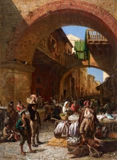 Alois Schönn - Auf dem Fischmarkt in Chioggia