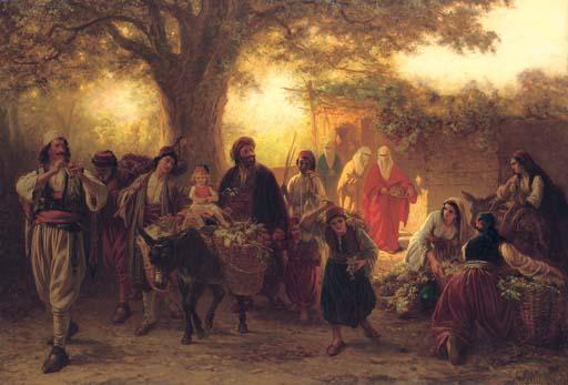 Alois Schönn - The grape harvest