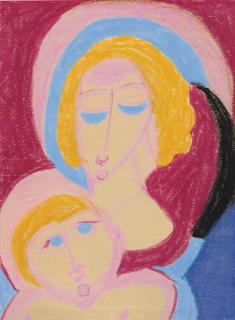 Aloïse Corbaz - Adoration Des Mages Maratti