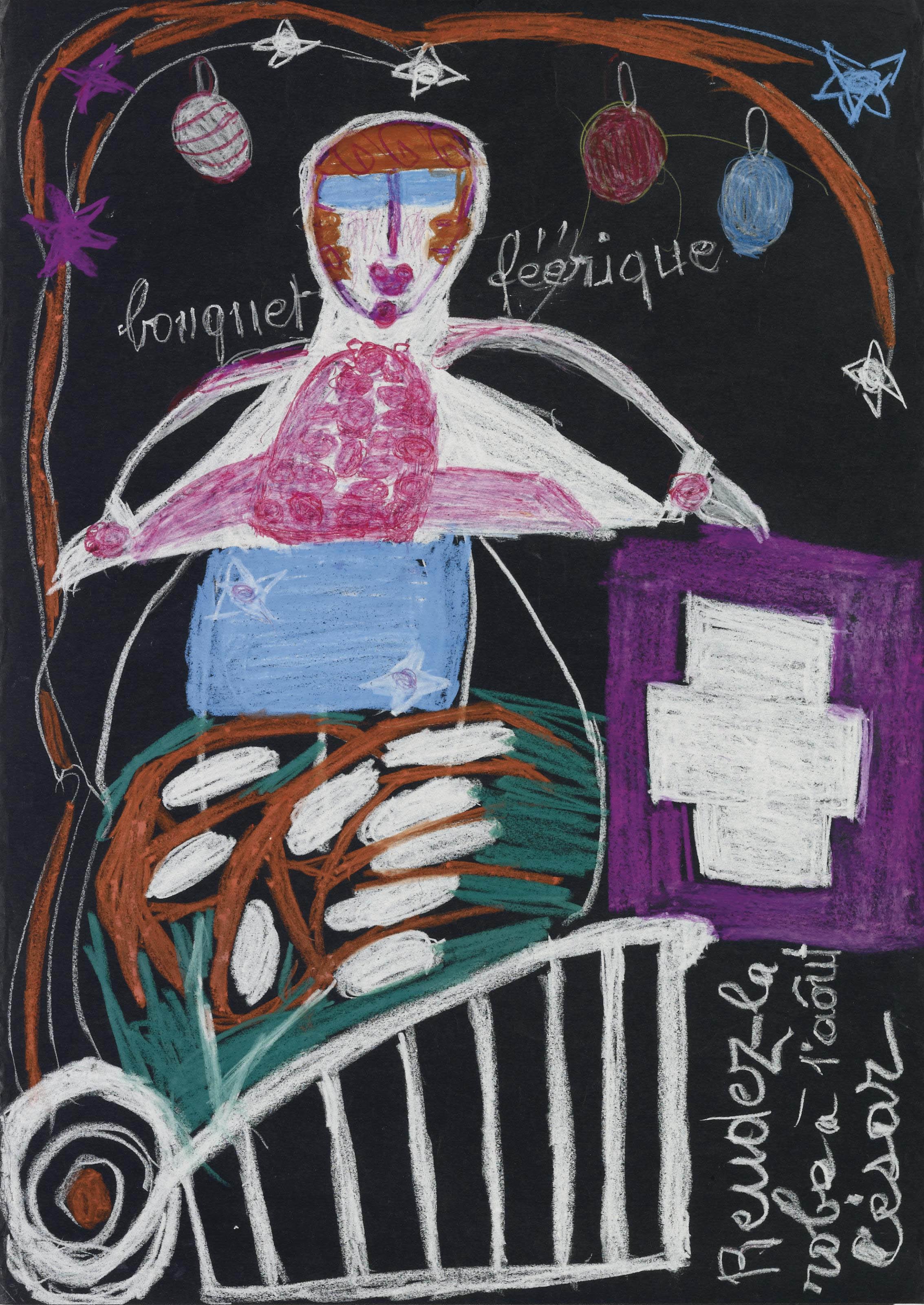 Aloïse - Bouquet féérique, um 1962