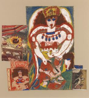 Aloïse - Lit À La De Coppet, 1949 - Recto Lit À La De Coppet - Couché Dans L\'Herbe, 1949 - Verso