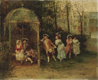 Alonso Perez - Lovers in the park
