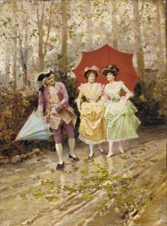 Alonso Perez - The rainy walk