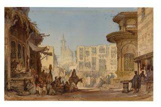 Aloysius Amedeus Preziosi - Marché Au Caire