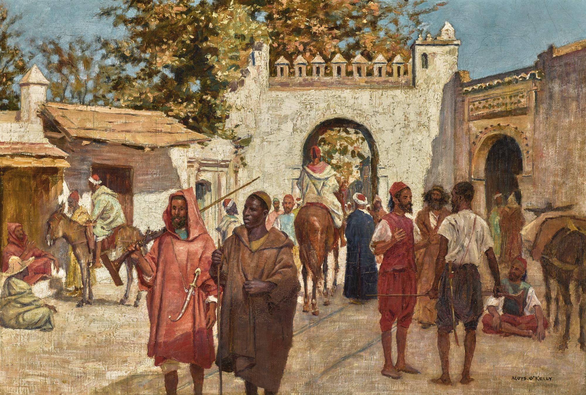 Aloysius O\'Kelly - Porte De La Caserne, Tangier
