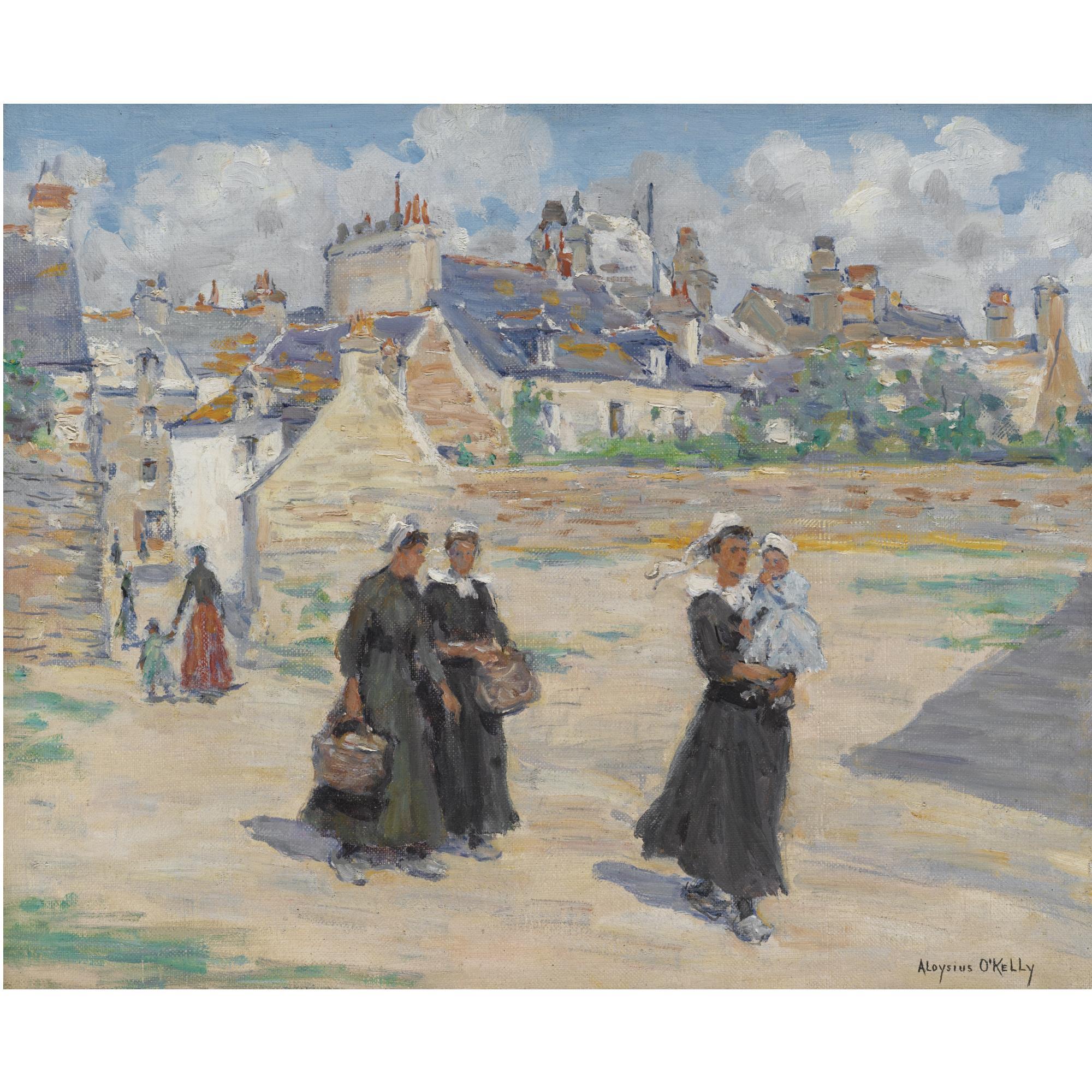 Aloysius O\'Kelly - Returning From Market