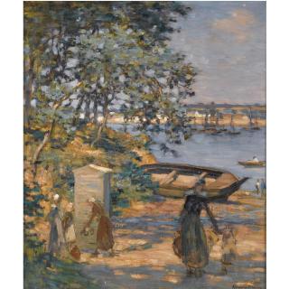 Aloysius O\'Kelly - The Old Pump, Brittany