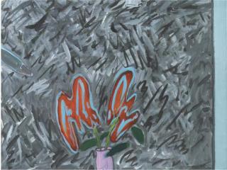 Alphons Freymuth - Still Life With Flowers In A Vase