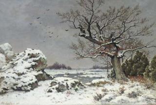 Alphonse Asselbergs - A Winter\'s Day