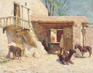 Alphonse Birck - Resting in the midday sun