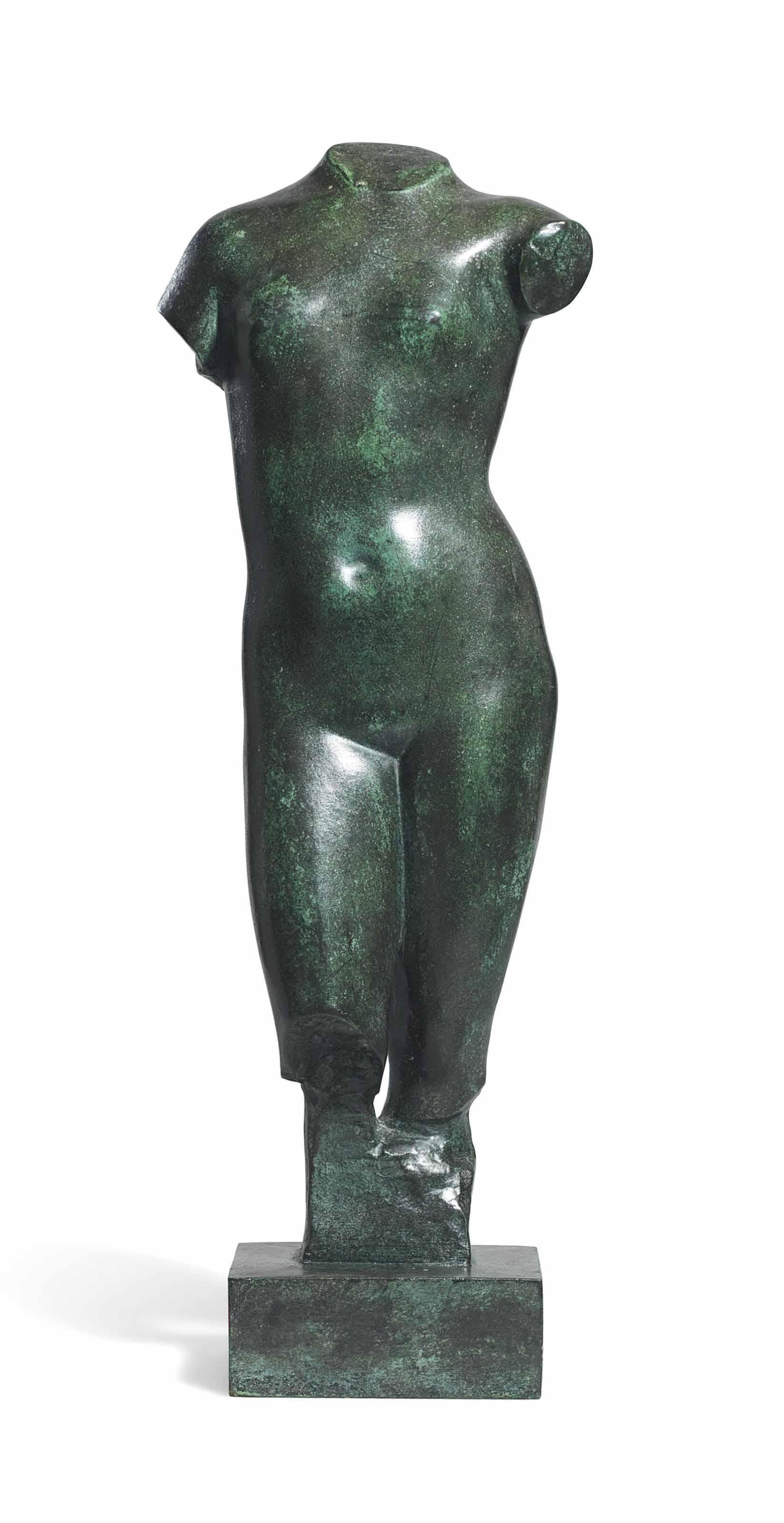 Alphonse Legros - Female Torso