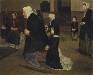 Alphonse Legros - L\'Angélus