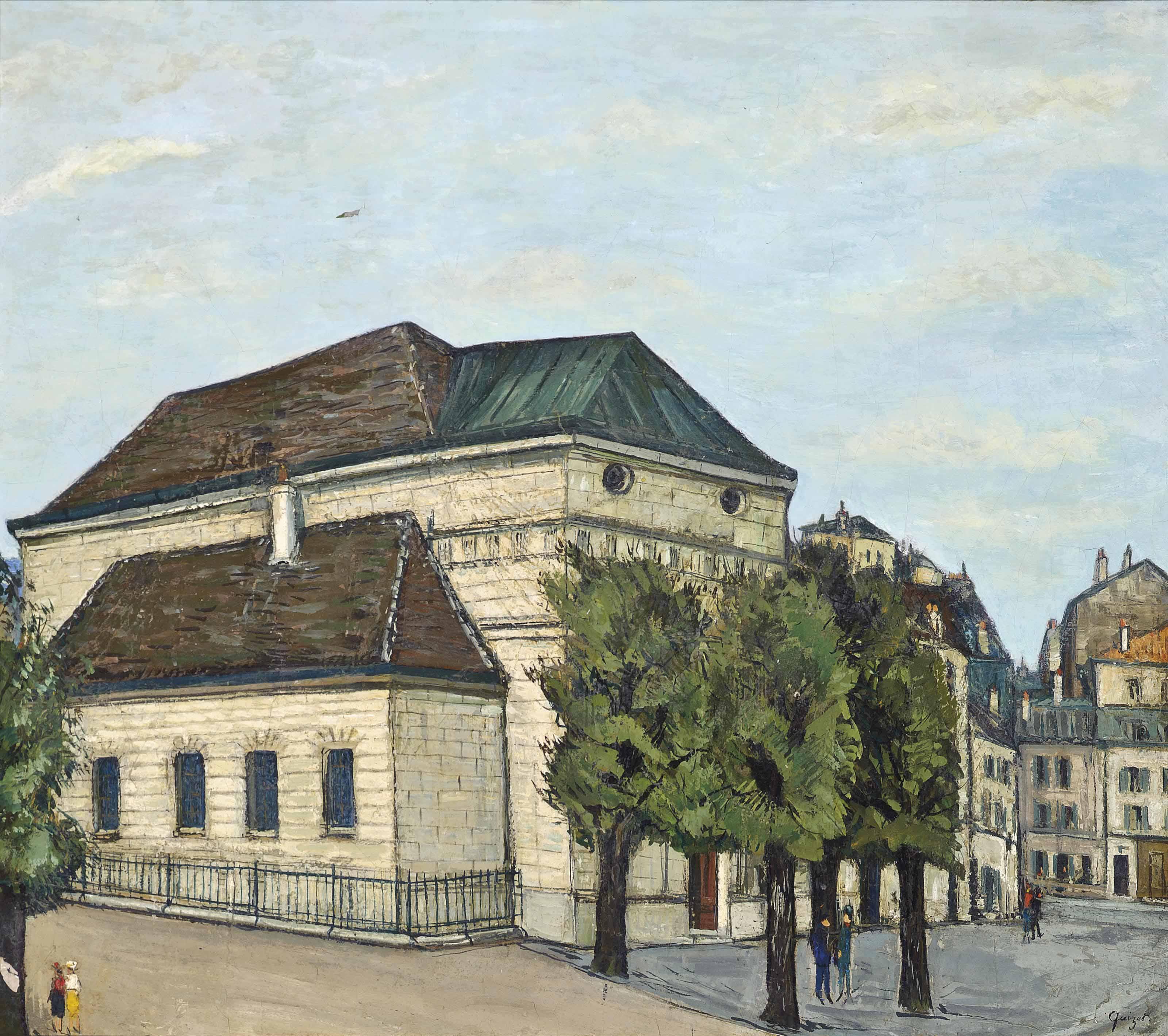 Alphonse Leon Quizet - Maisons à Montmartre